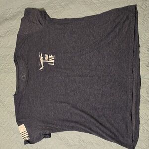 Womens Nine Line crew neck s/stee